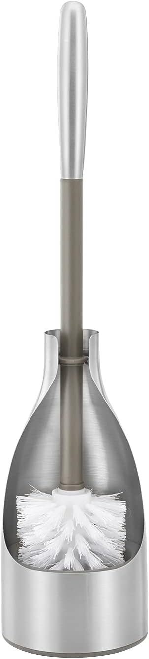 Polder Sleek Stainless Steel Toilet Brush