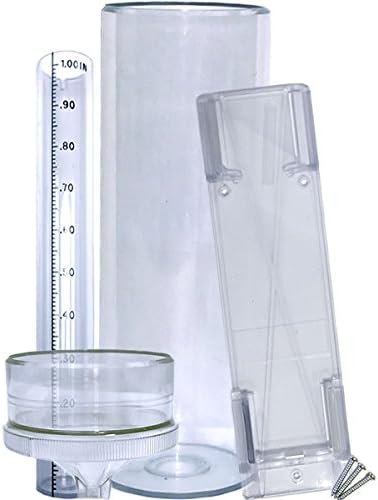 Stratus Precision Rain Gauge with Mounting Bracket (14 All Weather)