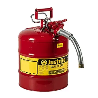 Justrite 5 Gallon Red AccuFlow Safety Can