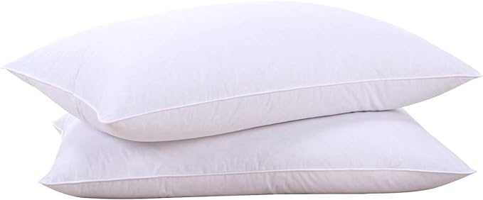 Puredown Goose Feathers And Down White Pillows