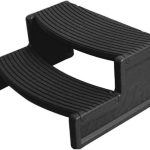 Confer Plastics Resin Multi Purpose Spa And Hot Tub Handi Step Steps, Black