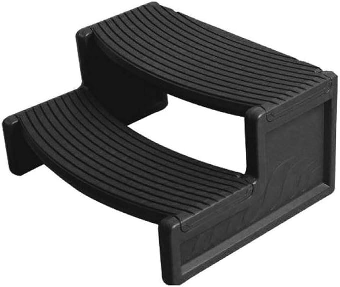 Confer Plastics Resin Multi Purpose Spa And Hot Tub Handi Step Steps, Black