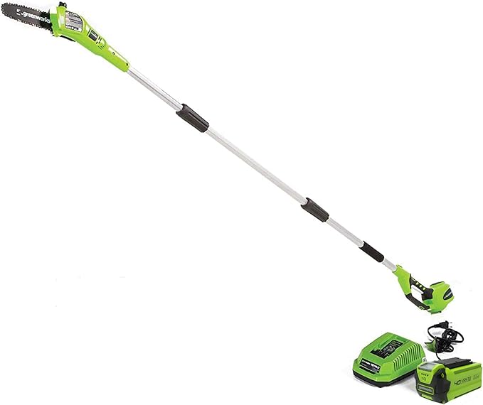 Greenworks 40V 8 Pole Saw, 2.0Ah Battery (Gen 1)