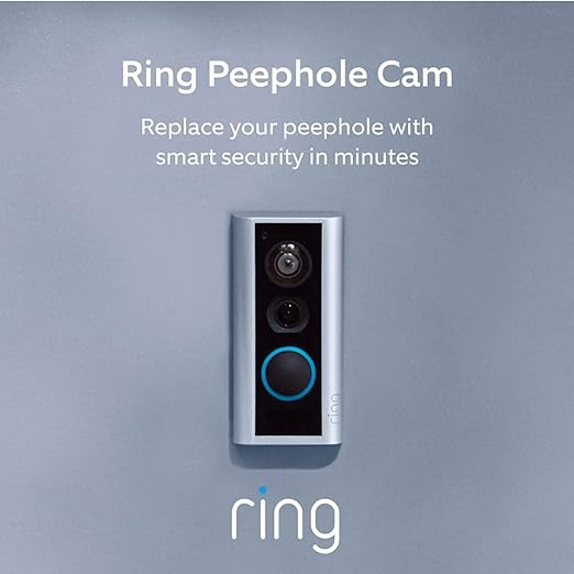 Ring Peephole Cam Smart Video Doorbell