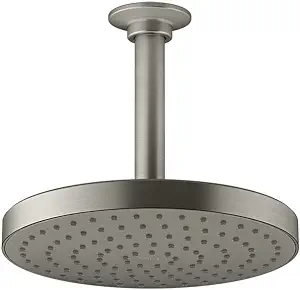 Kohler 76464-BN Awaken Showerhead, Vibrant Brushed Nickel 8 Inch