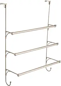 Franklin Brass Over The Door Triple Towel Rack