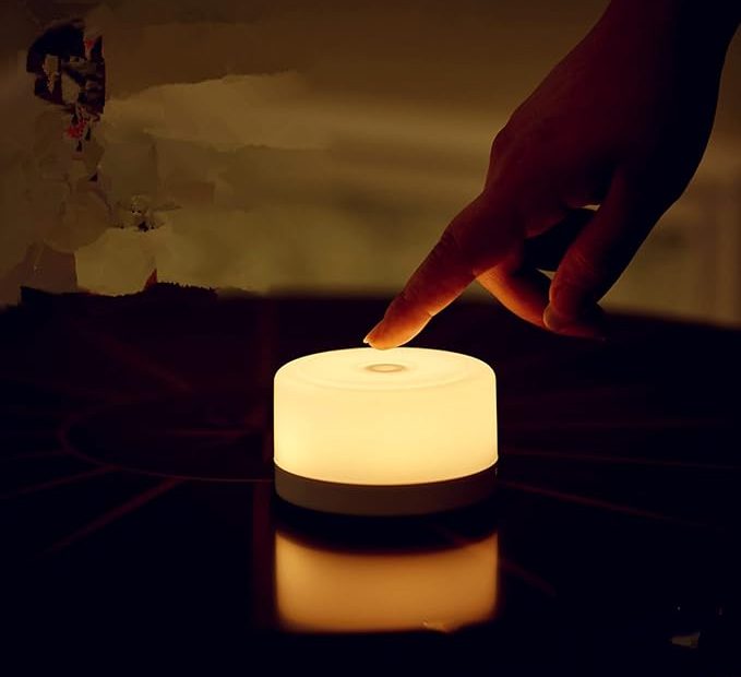 Dimmable Touch Sensor Bedside Lamp