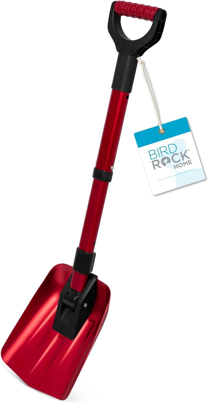 BIRDROCK HOME Folding Emergency Snow Shovel