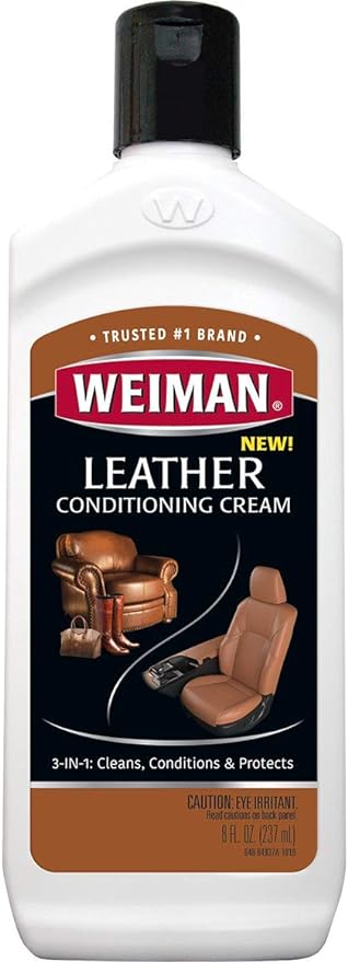 Weiman 3 in 1 Deep Leather Cleaner & Conditioner