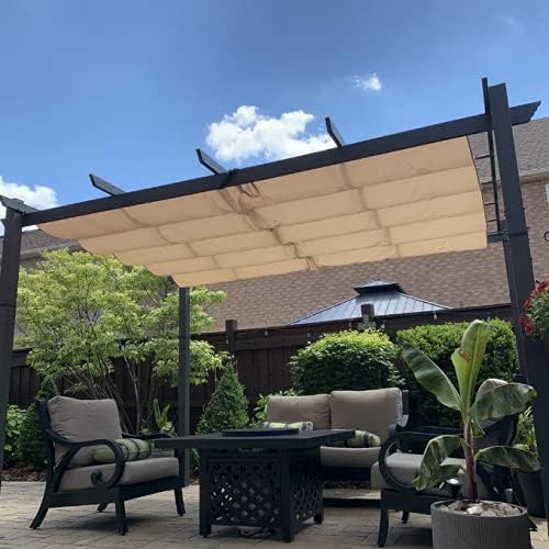 PURPLE LEAF 10x10 Outdoor Retractable Pergola