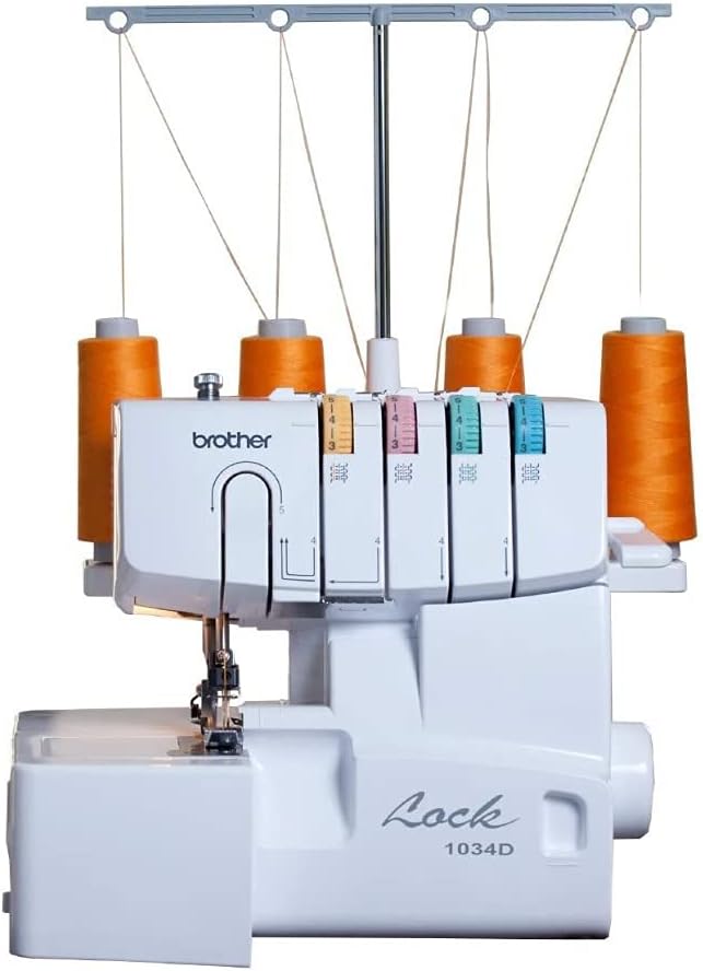 Brother Serger 1034D Heavy-Duty Metal Frame Overlock Machine