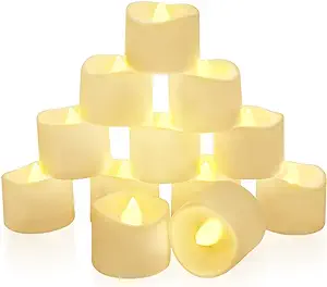 Homemory Flameless Tea Lights Candles