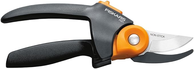 Fiskars 391041-1001 PowerGear2 Pruner, Steel