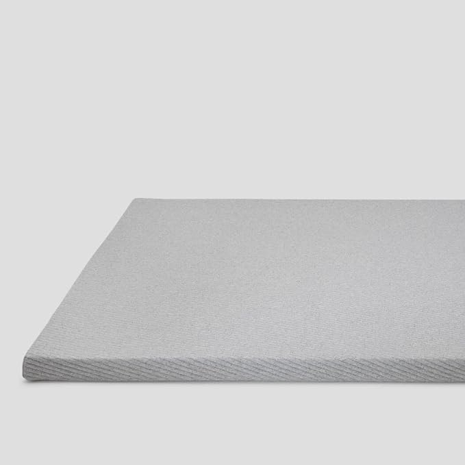 Casper Sleep Comfy Mattress Topper, 3-inch, Queen,Gray