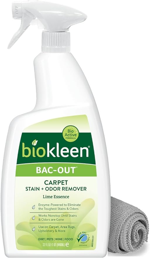 Biokleen Bac-Out Stain Remover for Clothes & Carpet