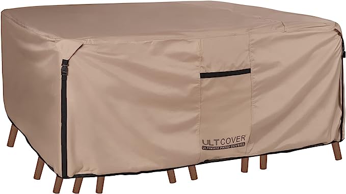 ULTCOVER Rectangular Patio Table Cover