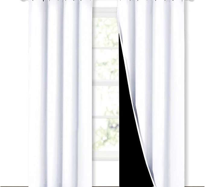 Nicetown Blackout Window Curtain Panels