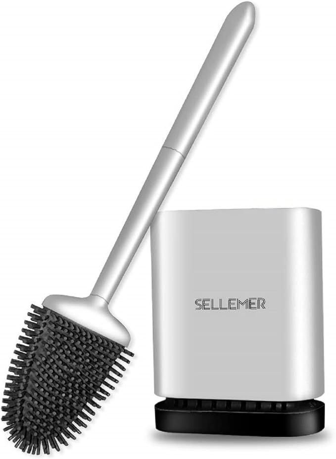 Sellemer Toilet Brush and Holder Set