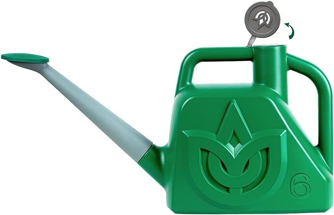 XXXFLOWER 1.5 Gallon Green Watering Can