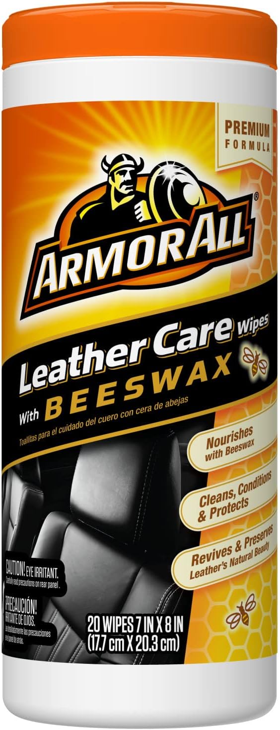 Armor All Interior Cleaner Car Leather Wipes