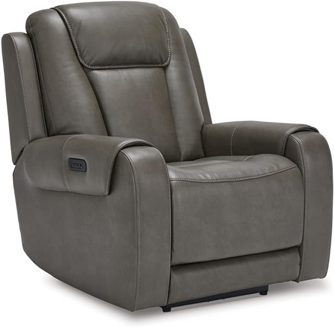 Signature Design by Ashley Faux Leather Power Recliner