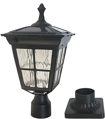 Kemeco Solar Post Light Fixture