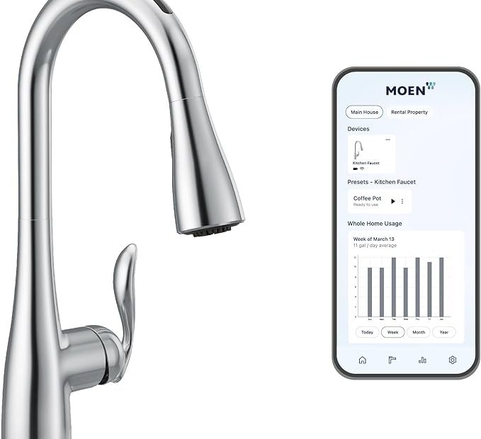 Moen Arbor Smart Faucet With Voice Control