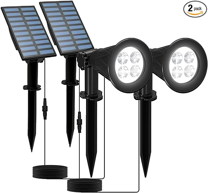 T-SUNUS Solar Powered LED Spot Light