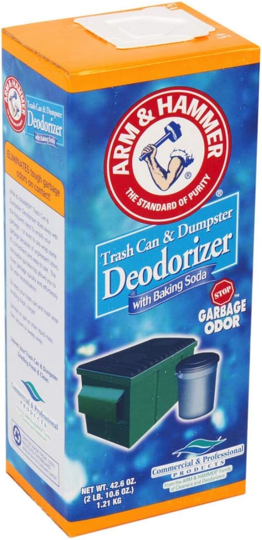 Arm & Hammer 84116 42.6 oz Trash And Dumpster Deodorizer Can