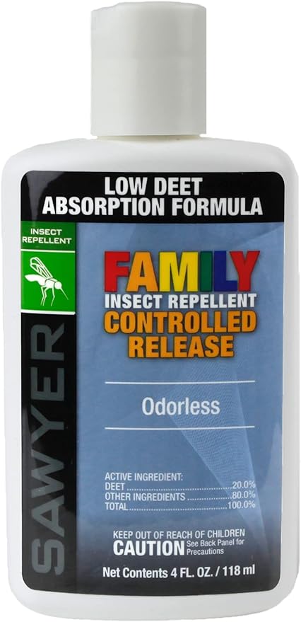 Sawyer Products 20% DEET Premium Family Insect Repellent Controlled Release