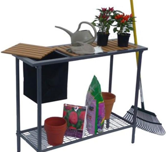 Weatherguard Potting Bench Portable Gardening Center