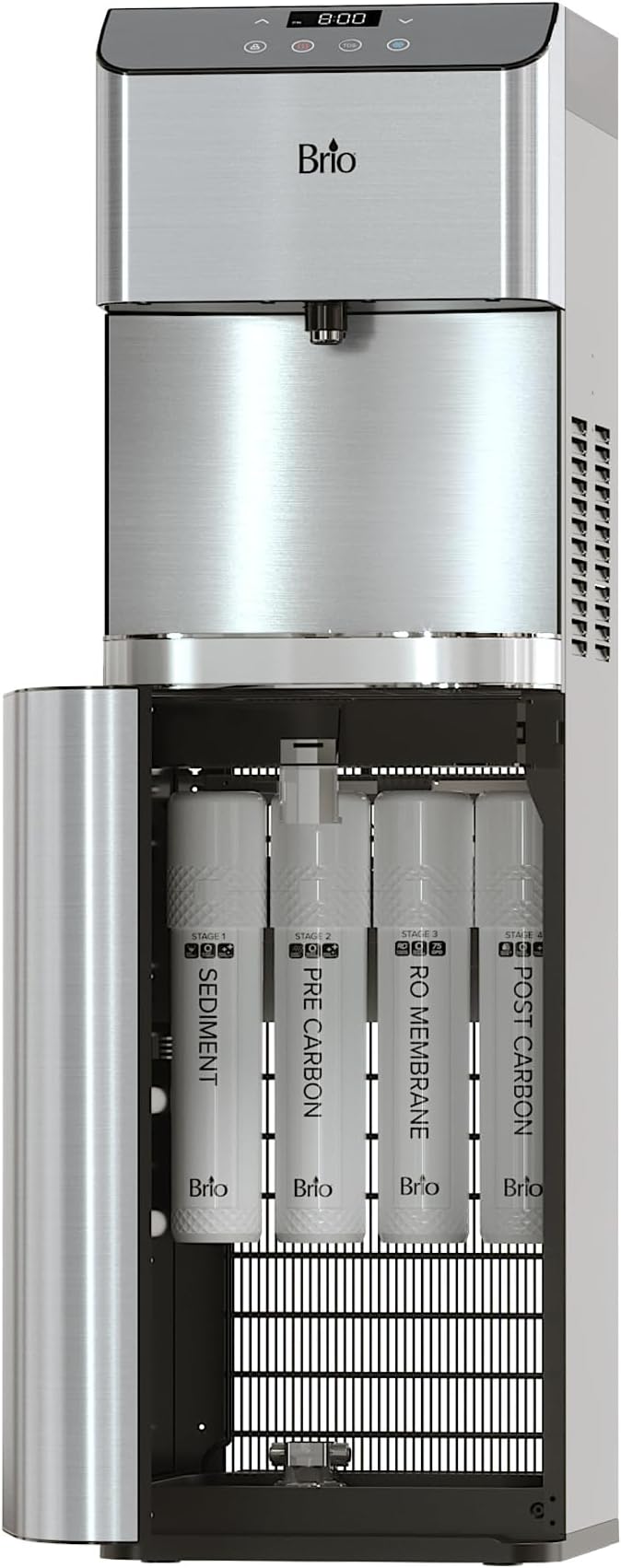 Brio Moderna Reverse Osmosis Water Cooler Dispenser