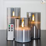 Eywamage Flameless Candles Set Of 3