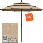 Eliteshade Usa 3 Tier Patio Umbrella