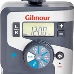 Gilmour 804014 1001 400gtd Outlet Electronic Water Timer, Dual, Gray