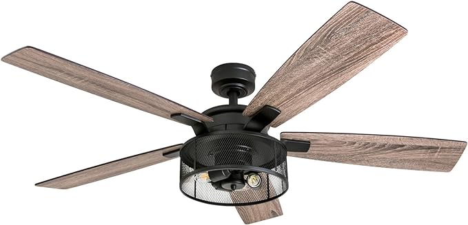 Honeywell Carnegie 52 Inch Industrial Style Ceiling Fan