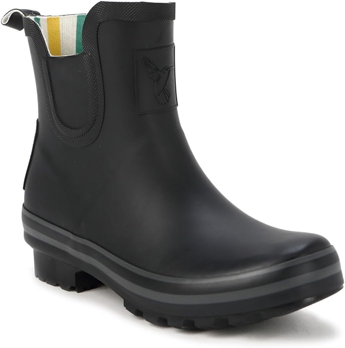 Womens Rain Boot Ankle Boots Meadow Wellies Garden Boot UK Brand