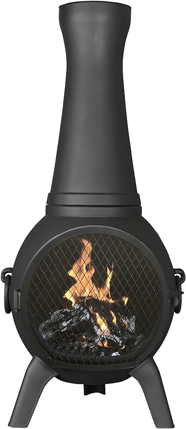 Prairie Fire Chiminea Outdoor Fireplace