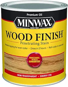 qt Minwax 70009 Cherry Wood Finish Oil-Based Wood Stain