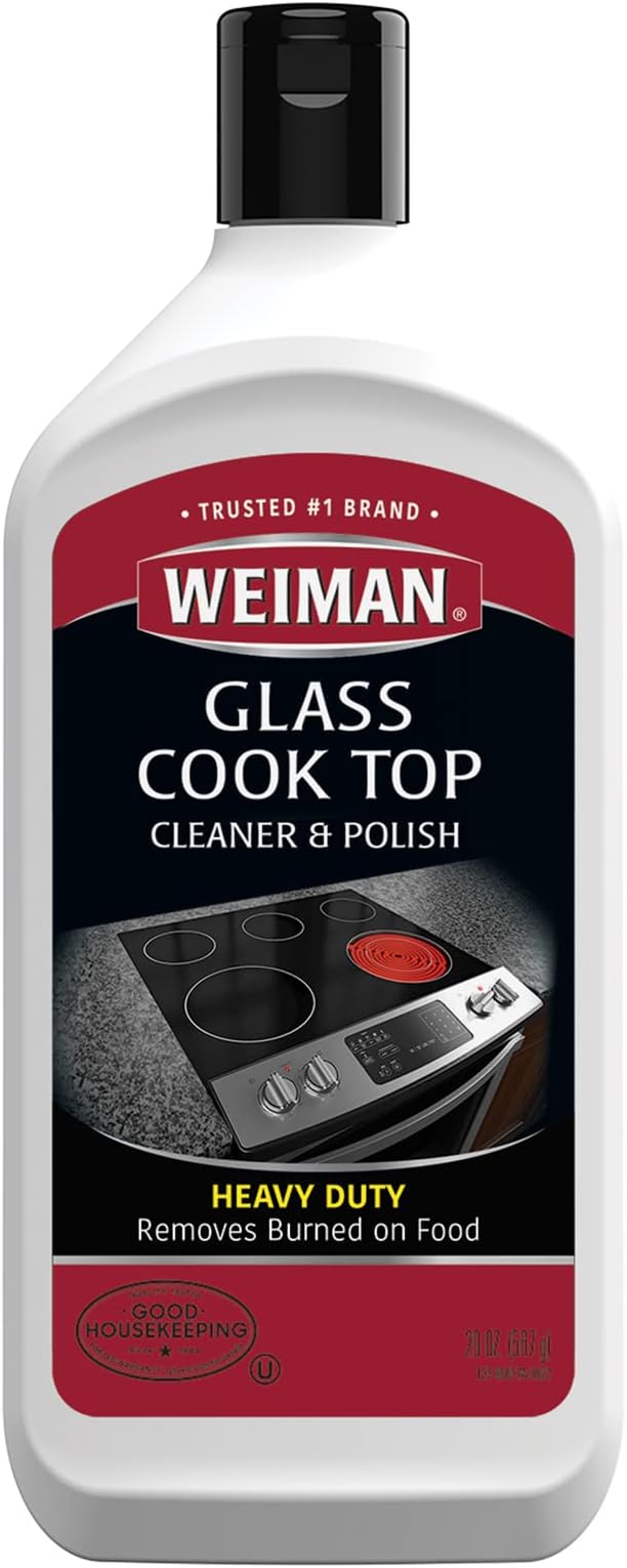 Weiman Non-Abrasive Stove Cooktop Cleaner and Polish