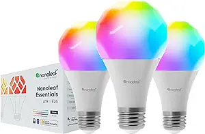 Nanoleaf Essentials Smart LED Color-Changing Light Bulb