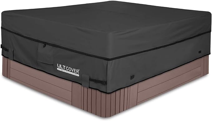 ULTCOVER Waterproof Square Hot Tub Cover