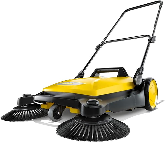 Kärcher S 4 Twin Walk-Behind Outdoor Hand Push Sweeper