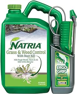 Natria Grass and Weed Control with Root Kill, Ready-to-Use, 1.3 Gal