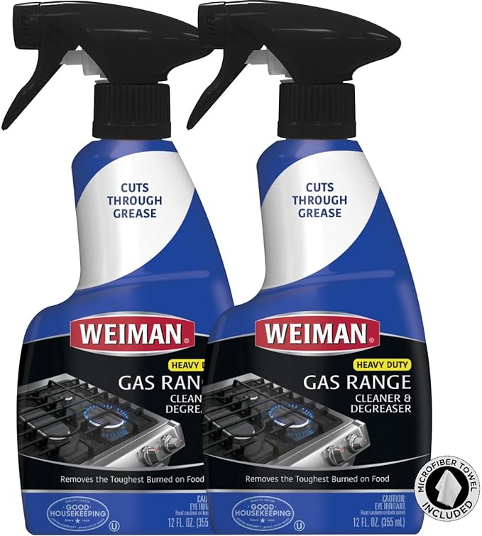 Weiman Heavy Duty Gas Range & Stove Top Cleaner