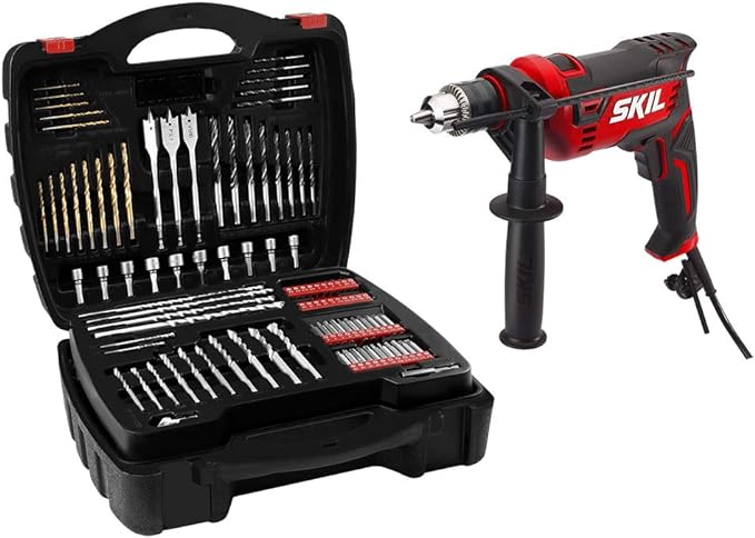 Skil 1/2-in Corded Hammer Drill with Drill Bit Set