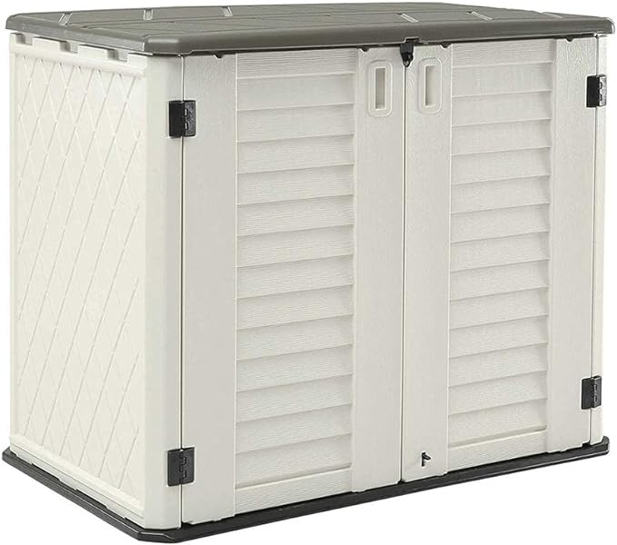 HOMSPARK Outdoor Storage Cabinet