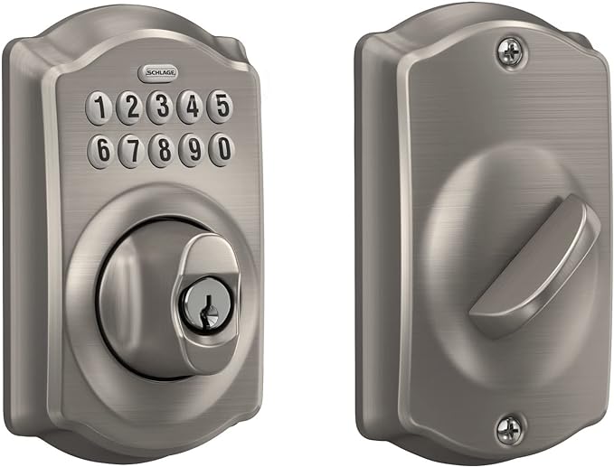 Schlage Camelot Keypad Deadbolt Electronic Lock