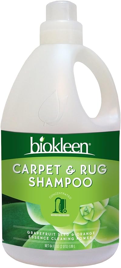 Biokleen Carpet & Rug Shampoo Concentrate-64, Orange, 64 Fl Oz