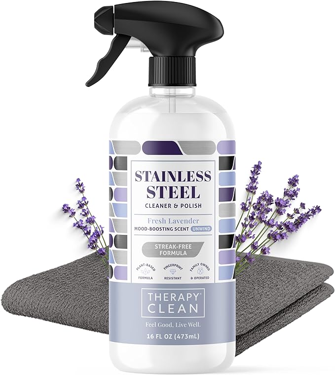 Therapy Stainless Steel Cleaner and Polish Bundle